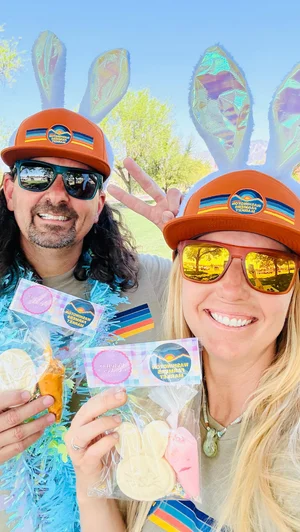 Harry and Summer founders of Washington Utah Farmers Market